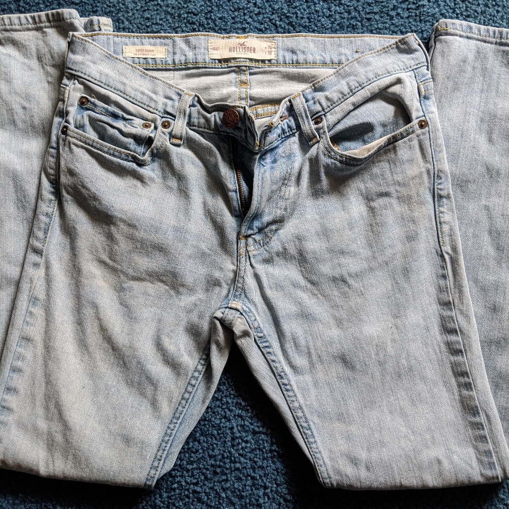 Hollister jeans waist 29 length 30